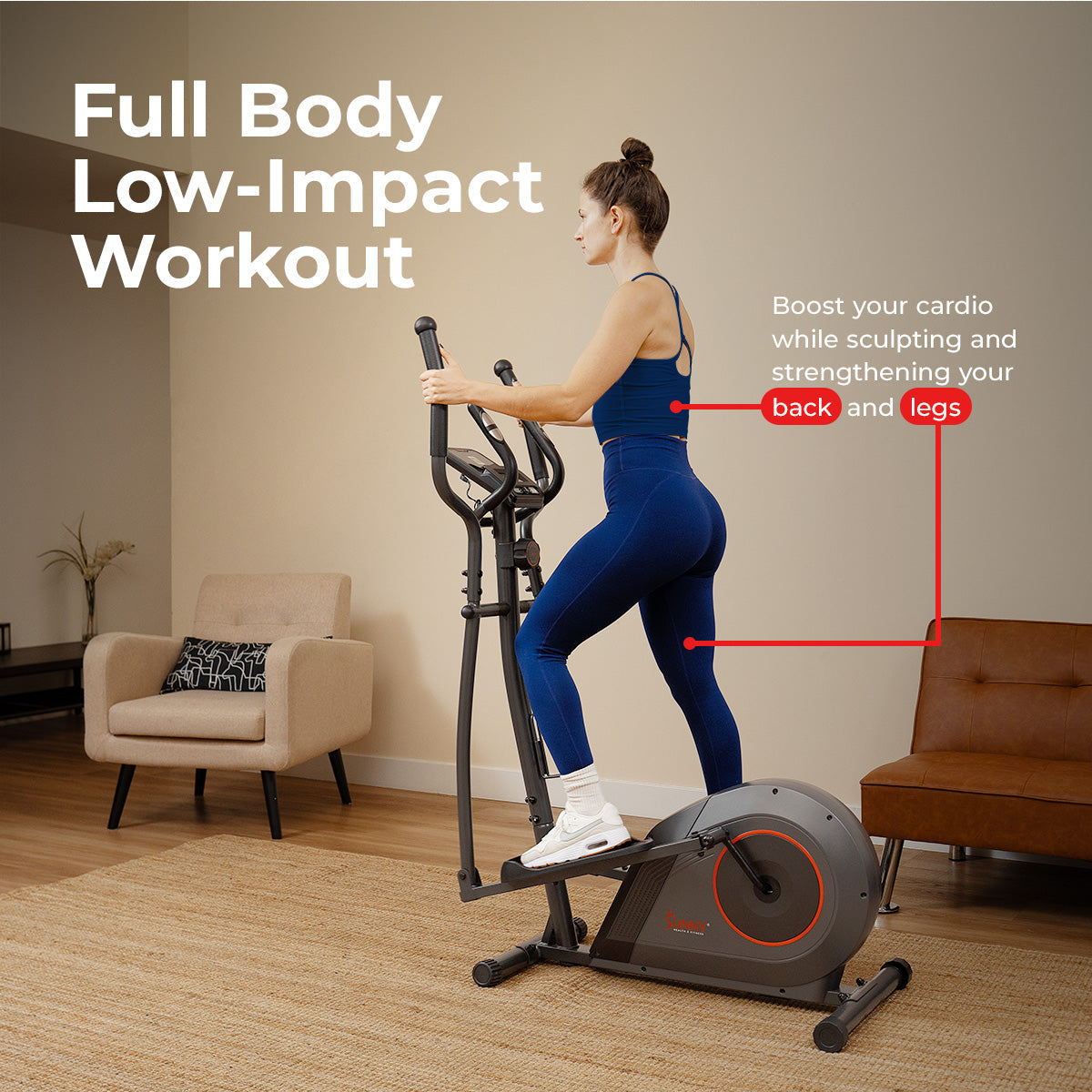 16-Level Smart Magnetic Resistance Elliptical