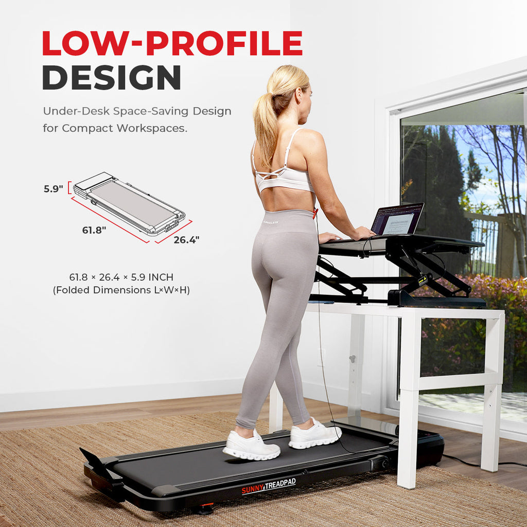 2-in-1 Auto-Incline Walking & Running Treadmill